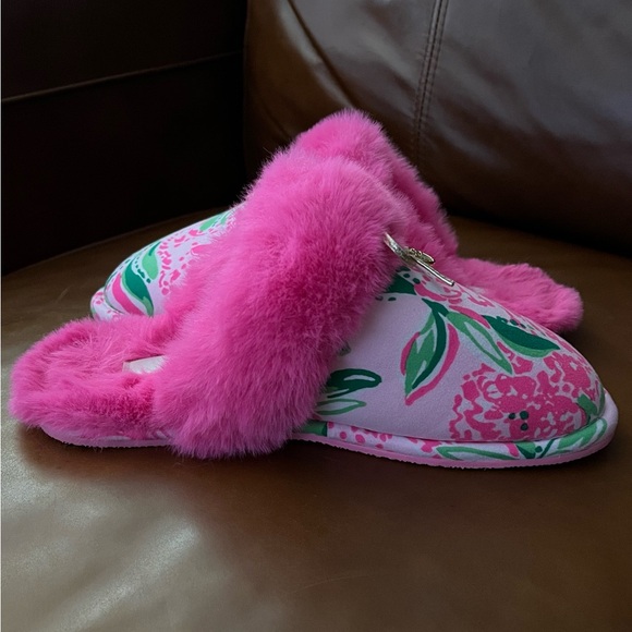 Lilly Pulitzer Harte Bow Slippers | EUC | Size 5/6 | (TC) - Picture 6 of 8